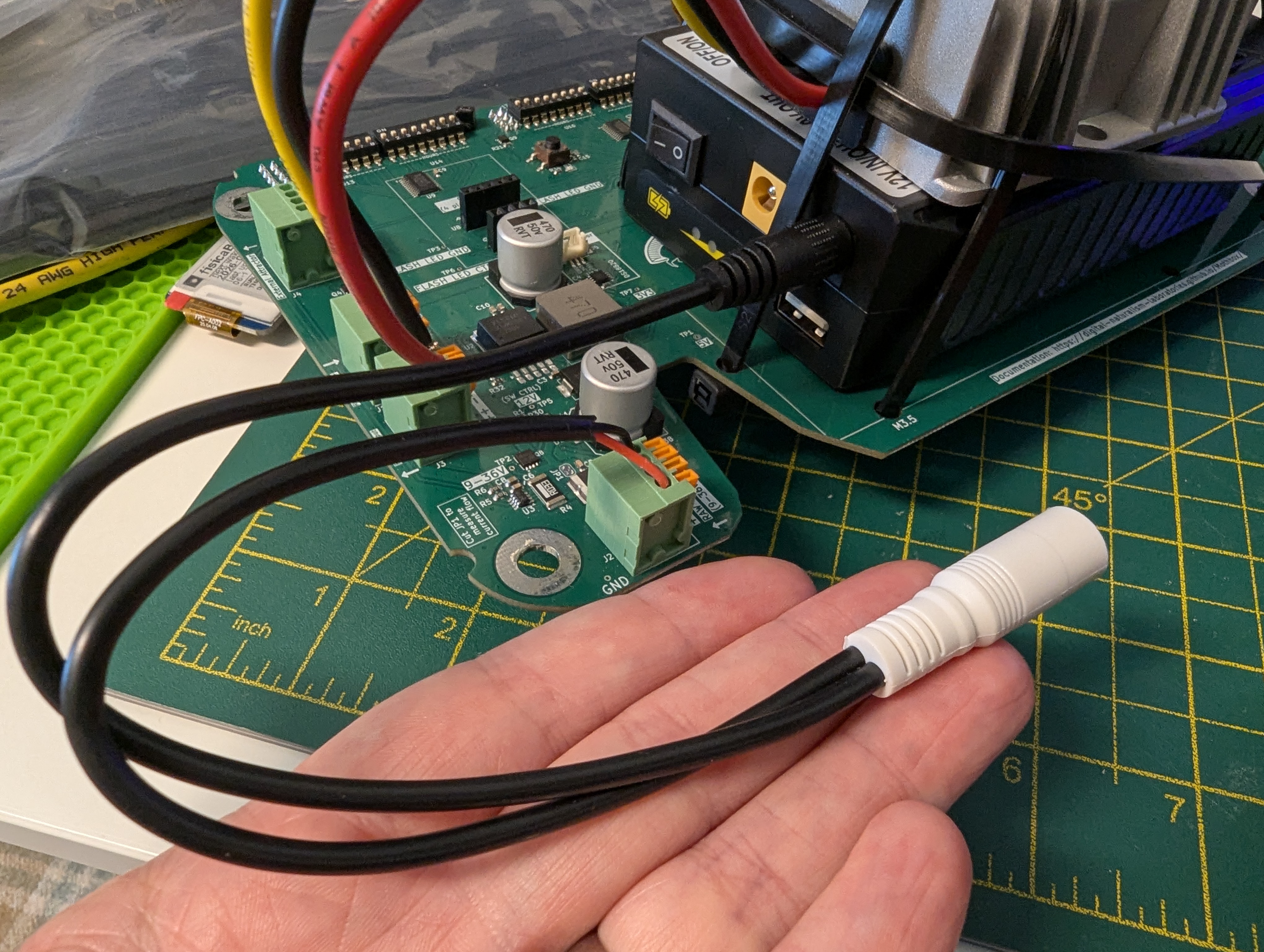 Connecting wires